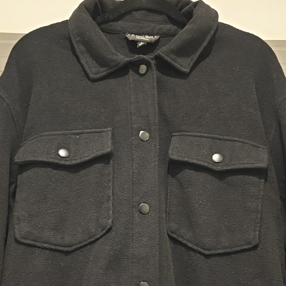 Laundry By‎ Shelli Segal Black Casual Belted Shirt - Picture 3 of 6